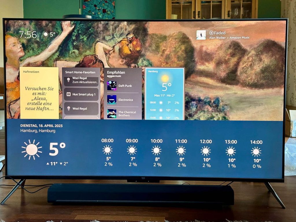 Amazon Fire TV Omni QLED: Beeindruckende Bildqualität, nahtloser Zugriff auf Streaming-Dienste und Smart Home-Integration